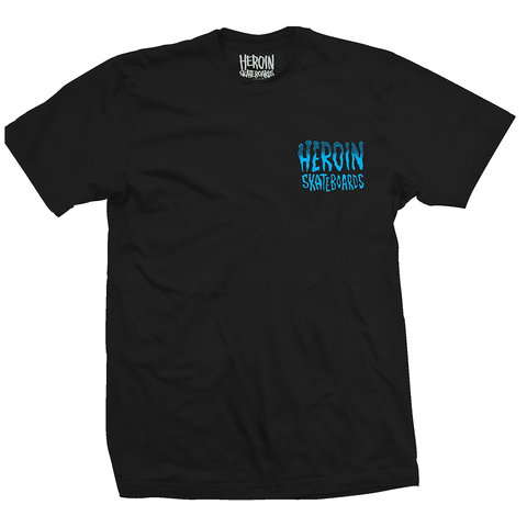 Heroin Skeleton Black Tee