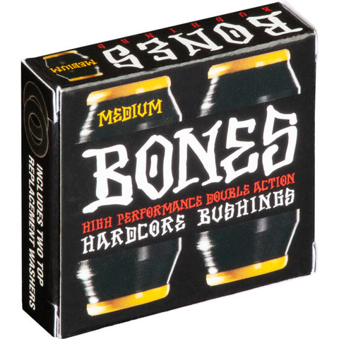 Bones Wheels Bushing Medium Black Pack - Stoke Run LLC
