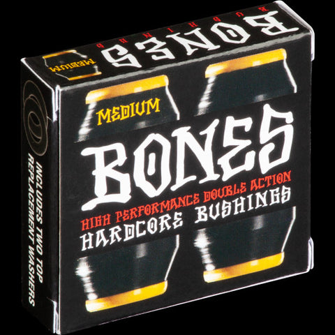 Bones Wheels Bushing Medium Black Pack - Stoke Run LLC
