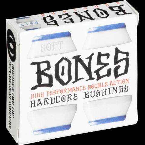 Bones Wheels Bushing Soft White Pack - Stoke Run LLC