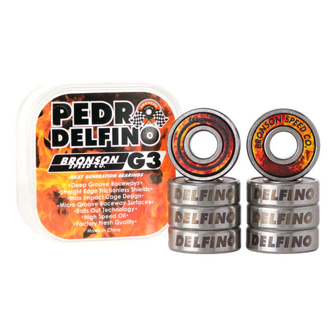 BOX/8 Pedro Delfino Pro Bearing G3 Bronson Speed Co. - Stoke Run LLC