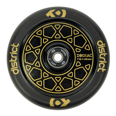 District - Zodiac Wheel 110mm x 24mm (individual) - Stoke Run LLC