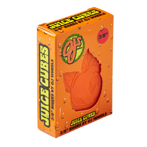 Juice Cubes Risers 3/8 in Orange Bx=6 Pk/2 OJ - Stoke Run LLC