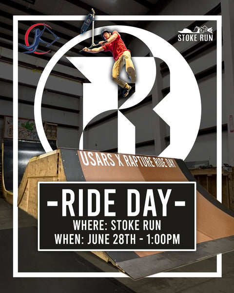 USARS X Rapture Ride Day at Stoke Run | June 28th