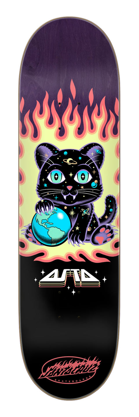 Asta Space Kitten VX Deck 8.00in x 30.50in Santa Cruz Decks - Stoke Run LLC
