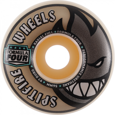 Spitfire Formula Four Wheels 97a RADIAL FULL 56mm NATURAL - Stoke Run LLC