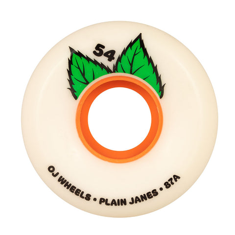 OJ 54mm Plain Jane Keyframe 87a Skateboard Wheels - Stoke Run LLC