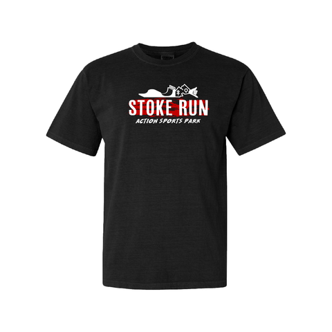 Stoke Run OG Logo Tee - M - Black - Stoke Run LLC
