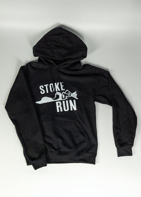 Stoke Run OG Hoodie - XL, Black - Stoke Run LLC