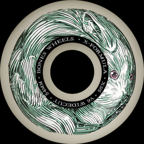 Bones Money Bunny 54mm V6 Widecut X-Formula 95A - Stoke Run LLC