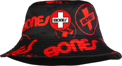 Powell Bucket Hat Black/Reversible - Stoke Run LLC