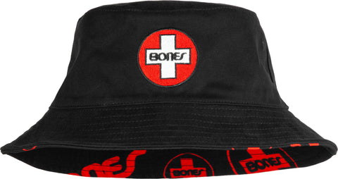 Powell Bucket Hat Black/Reversible - Stoke Run LLC