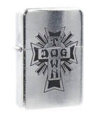 DOGTOWN Cross Logo Flip Top Metal Lighter - Stoke Run LLC