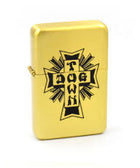 DOGTOWN Cross Logo Flip Top Metal Lighter - Stoke Run LLC