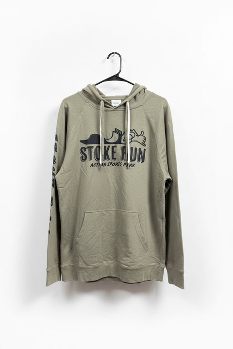 Stoke Run Lightweight Hoodie - Full Chest Decal