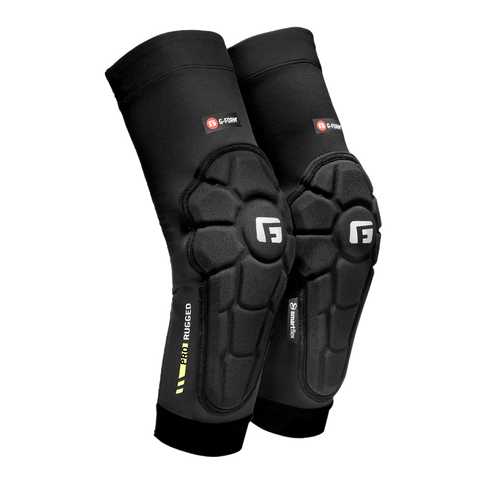 G-Form E-Line Elbow, Elbow/Forearm Guard, Black/Black, L, Pair - Stoke Run LLC