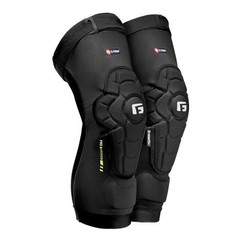 G-Form Pro Rugged 2, Knee Guards, Black, L, Pair - Stoke Run LLC
