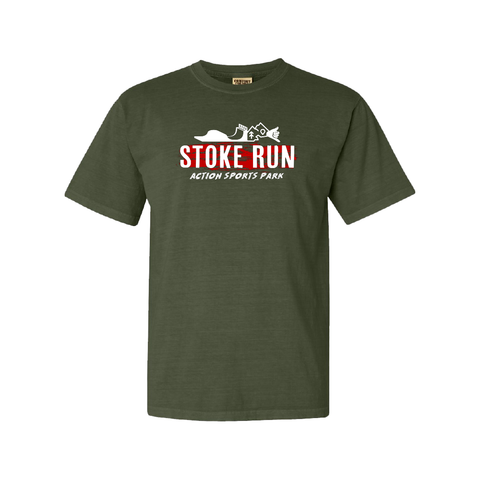 Stoke Run OG Logo Tee - M - Hemp - Stoke Run LLC