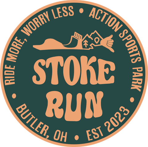 Stoke Run Stickers - Stoke Run LLC