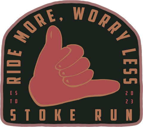 Stoke Run Stickers - Stoke Run LLC