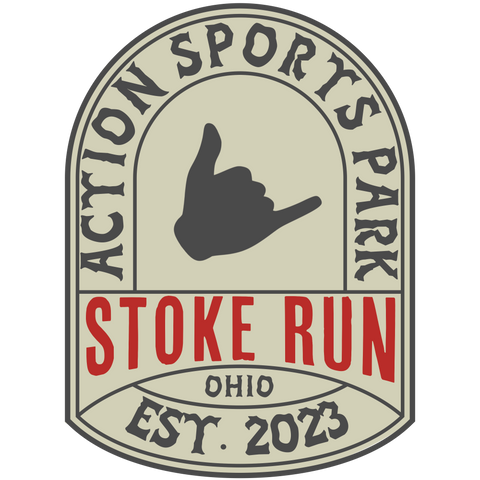 Stoke Run Stickers - Stoke Run LLC