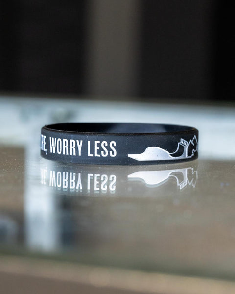 Stoke Run Youth Wristband - Black - Stoke Run LLC