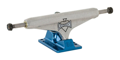 Independent 149 Stage 11 Forged Hollow Cant Silver And Blue Trucks - Stoke Run LLC