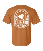 Stoke Run Arch Logo Tee - M - Yam - Stoke Run LLC