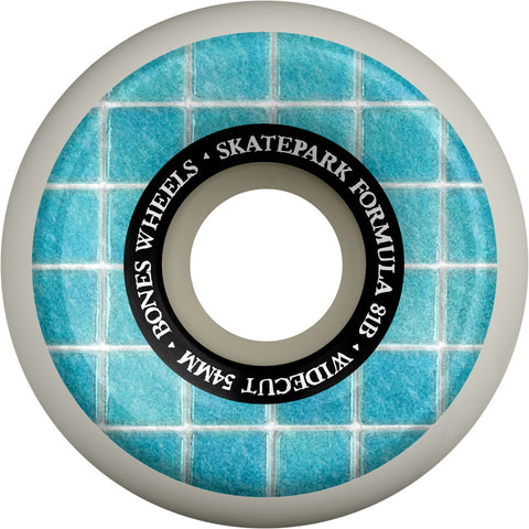 POOL & THE GANG 54MM V6 WIDECUT SKATEPARK FORMULA 81B 4PK - Stoke Run LLC