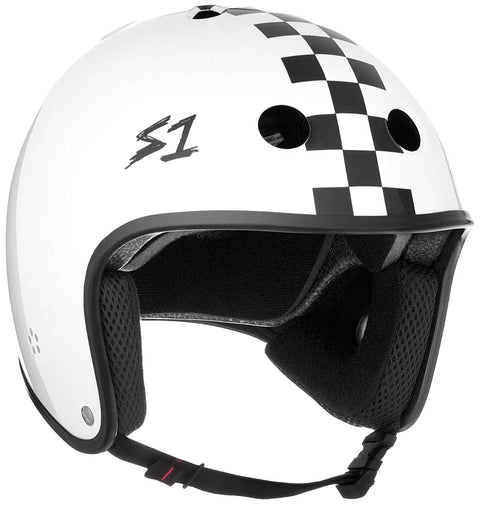 S1 Retro Lifer White w/White Black Check - M - Stoke Run LLC