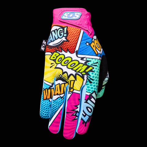 Saints of Speed Comic Gloves - Stoke Run LLC