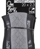 ALIENATION TCS 138 20x2.3 " Foldable" TIRE GREY/BLACK - sold individual - Stoke Run LLC