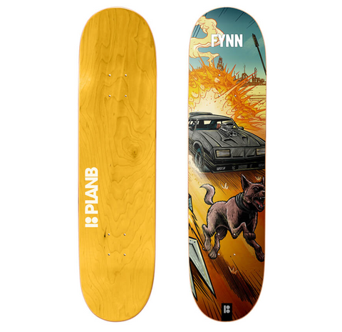 Plan B Fynn Mad Max Deck 8.25 - Stoke Run LLC
