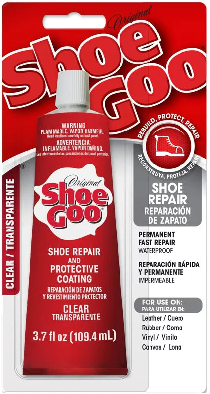 Shoe Goo Tube - Large 3.7oz CLEAR - Stoke Run LLC