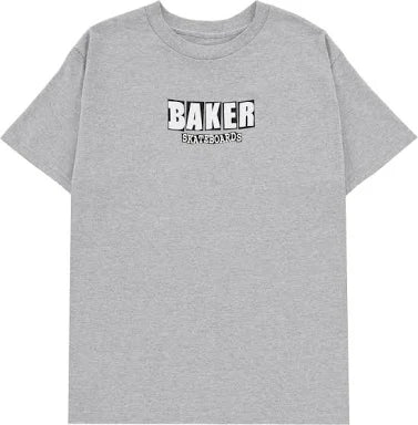 Baker Brand Logo Tee Heather Grey