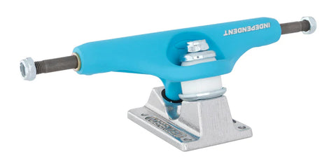 Independent Stage 11 BTG Speed Blue Silver Standard Trucks - Stoke Run LLC