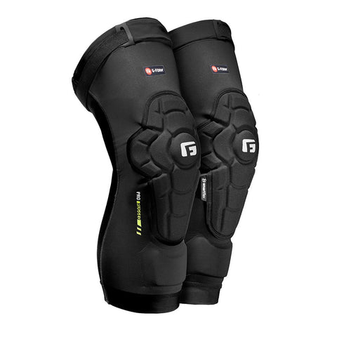 G-Form, Pro-Rugged 2, Knee Guards, Black, L, Pair - Stoke Run LLC
