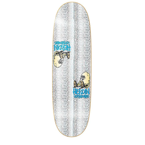 HEROIN Symmetrical Holographic EGG Deck - 9.25 x 32 - Stoke Run LLC