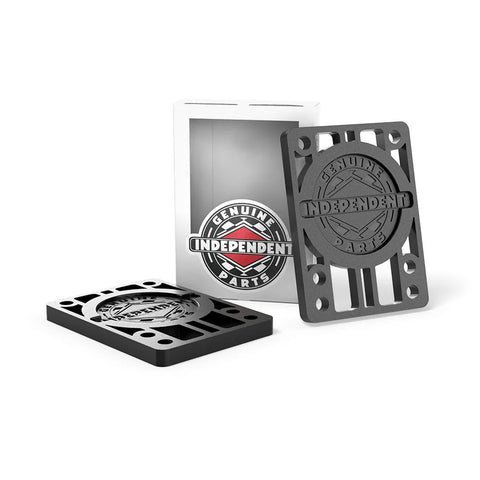 Genuine Parts Risers 1/4 in Black Bx=12 Pk/2 Independent - Stoke Run LLC