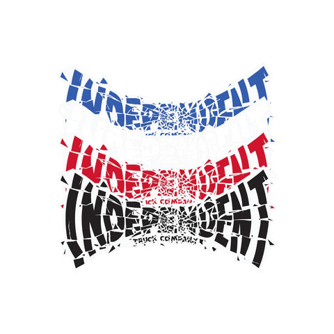 Shatter Span White Vinyl Sticker Assorted Color 6 in x 3 in PK/25 Independent - Stoke Run LLC