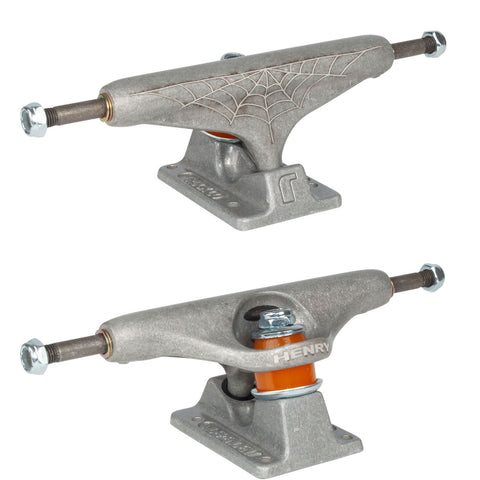 Independent Stage 11 Pro Justin Henry Steel Grey Standard Trucks 139 - Stoke Run LLC