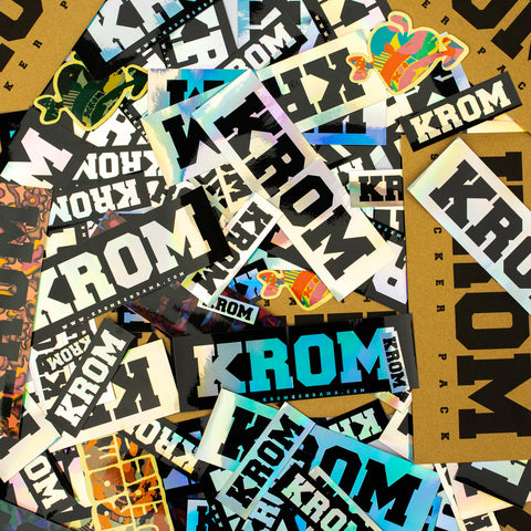 Krom Stickers Pack - 20 pack