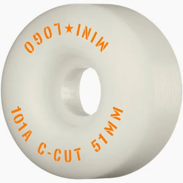 Mini Logo C-CUT 51mm 101a White - Stoke Run LLC