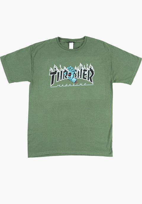 Thrasher Screaming Flame Logo S/S T-Shirt