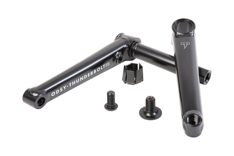 ODYSSEY THUNDERBOLT CRANKS Rustproof Black - Stoke Run LLC