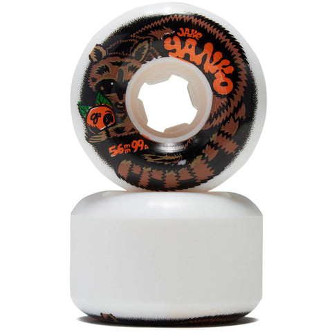OJ Jake Yanko Night Panda Elite Chubbies White 56mm 99a OJ Wheels - Stoke Run LLC