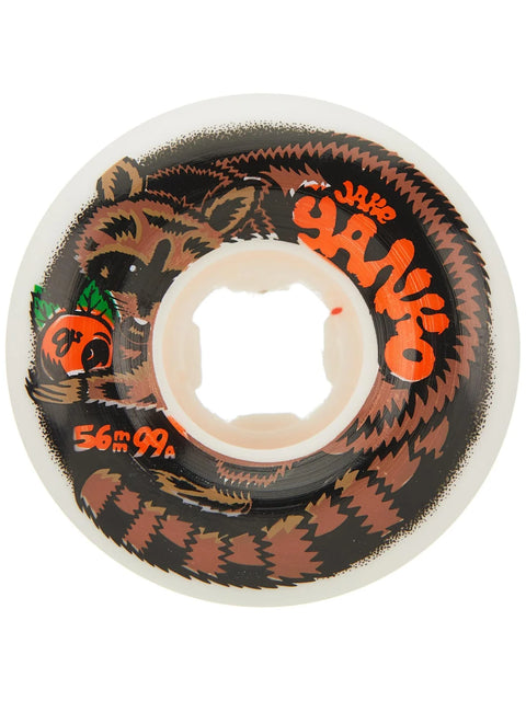 OJ Jake Yanko Night Panda Elite Chubbies White 56mm 99a OJ Wheels - Stoke Run LLC