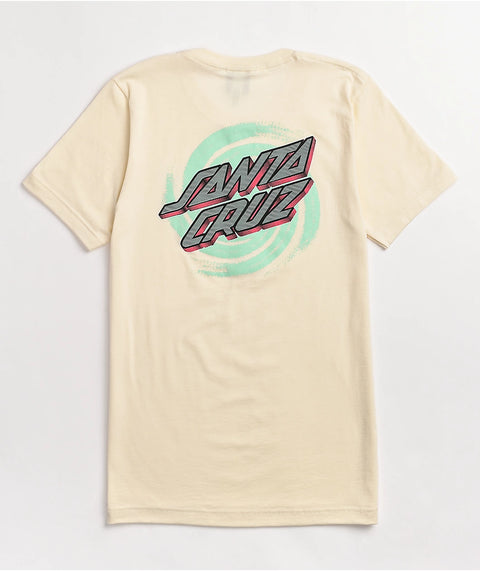 Santa Cruz Portal Dot Short Sleeve Boyfriend Tee - Stoke Run LLC