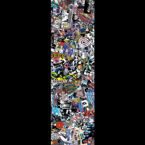 Powell Peralta Collage Grip Tape Sheet 9 x 33 - Stoke Run LLC