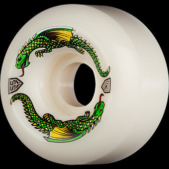 Powell 55mm 93A Peralta Dragon Formula Skateboard Wheels - Stoke Run LLC